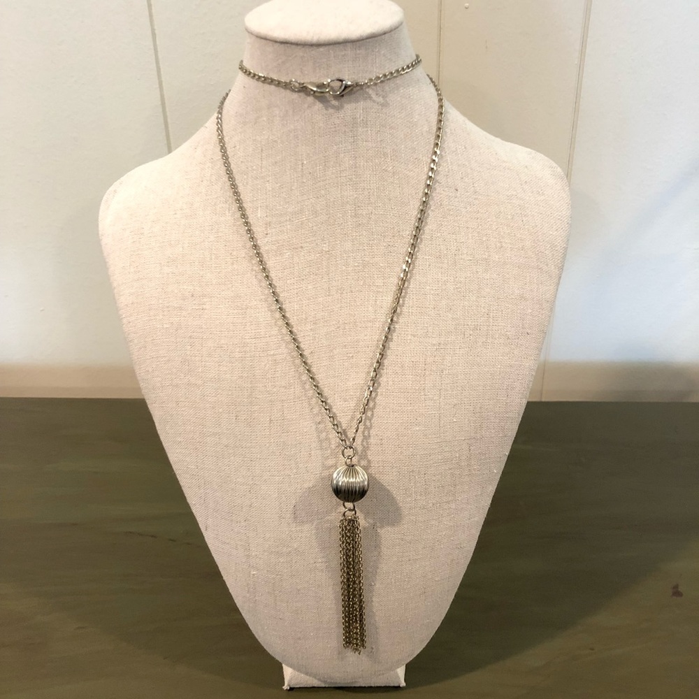 Gold Tassle Necklace